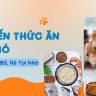 CHẾ BIẾN THỨC ĂN CHO CHÓ