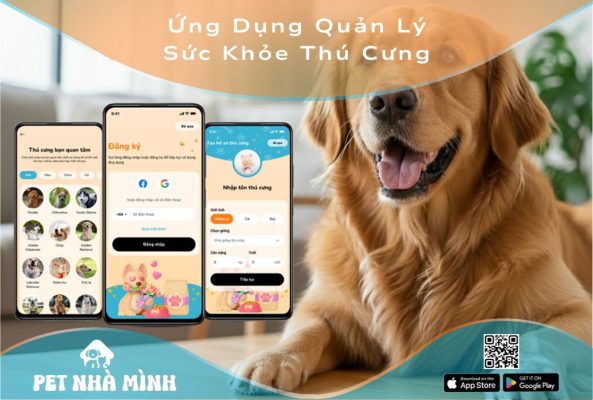 Ứng dụng quản lý sức khỏe thú cưng
